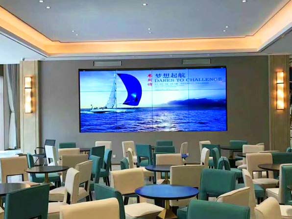企業會議室三星超窄邊液晶拚接屏1.8mm屏拚縫